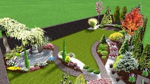 Vizualizácia záhradného projektu 49