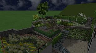 Vizualizácia záhradného projektu 8
