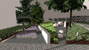 Vizualizácia záhradného projektu 22