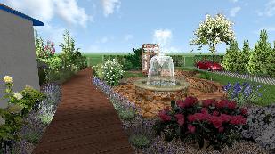 Vizualizácia záhradného projektu 31