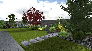 Vizualizácia záhradného projektu 8