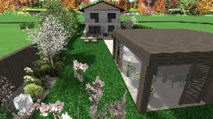 Vizualizácia záhradného projektu 3