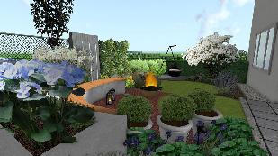 Vizualizácia záhradného projektu 35