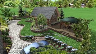 Vizualizácia záhradného projektu 6