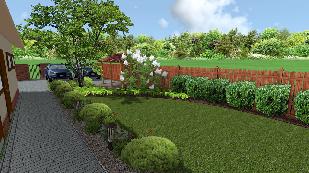 Vizualizácia záhradného projektu 50